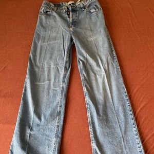 GAP super wide denim jeans